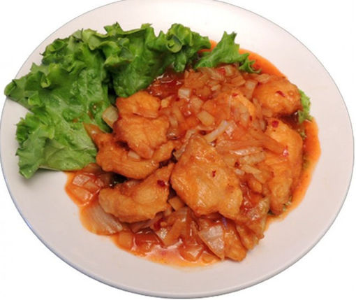 Image de 32 - Filet de poisson sauce piquante